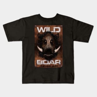 Wild Boar Chewing Gum Kids T-Shirt